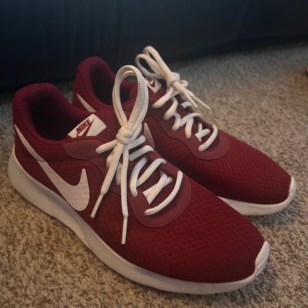 Nike Red Athletic Sneakers